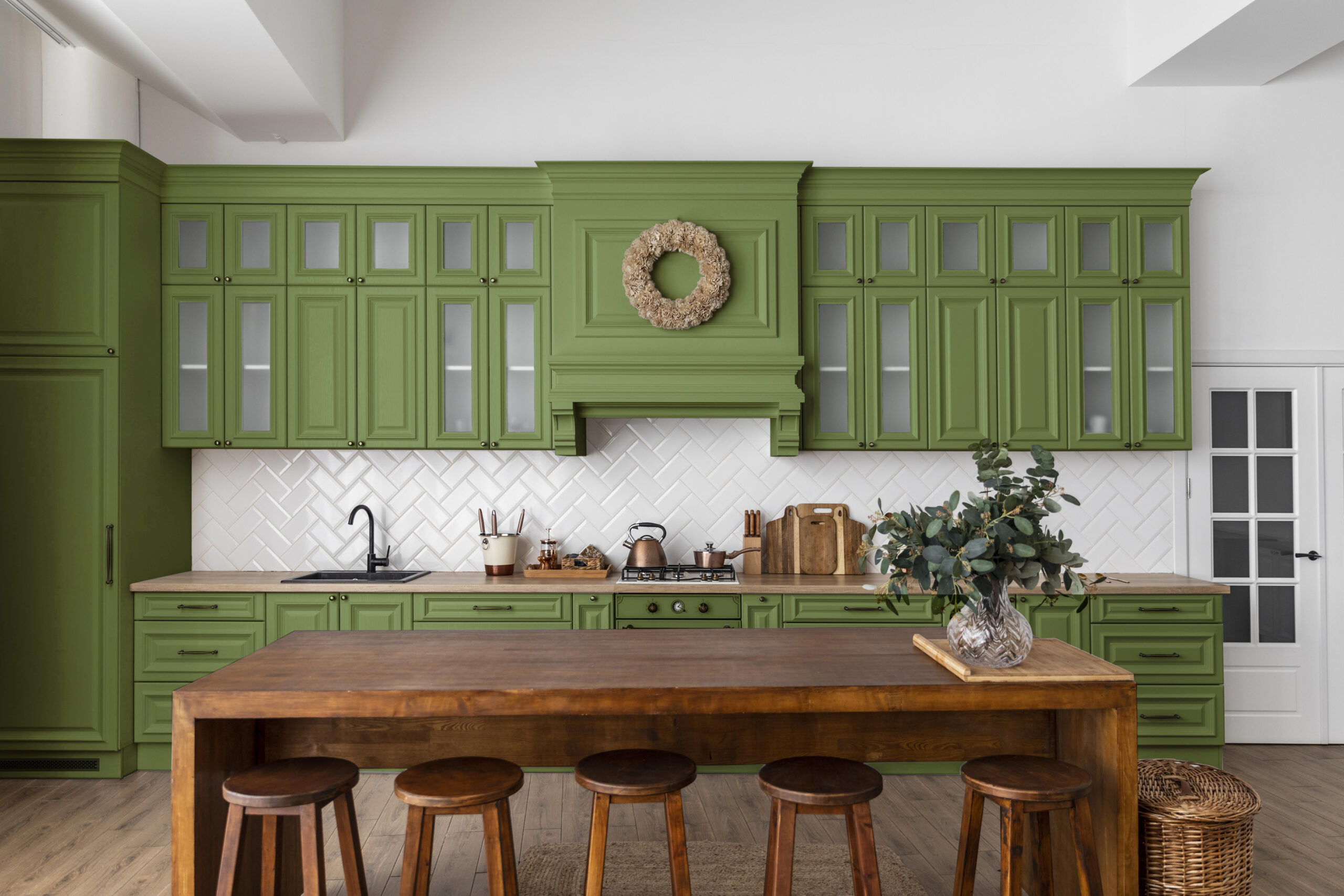 beautiful-green-kitchen-interior-design